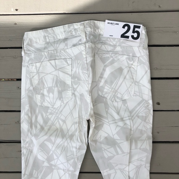 !!!NEW!!! HELMUT LANG Geometric print pants - Picture 5 of 11